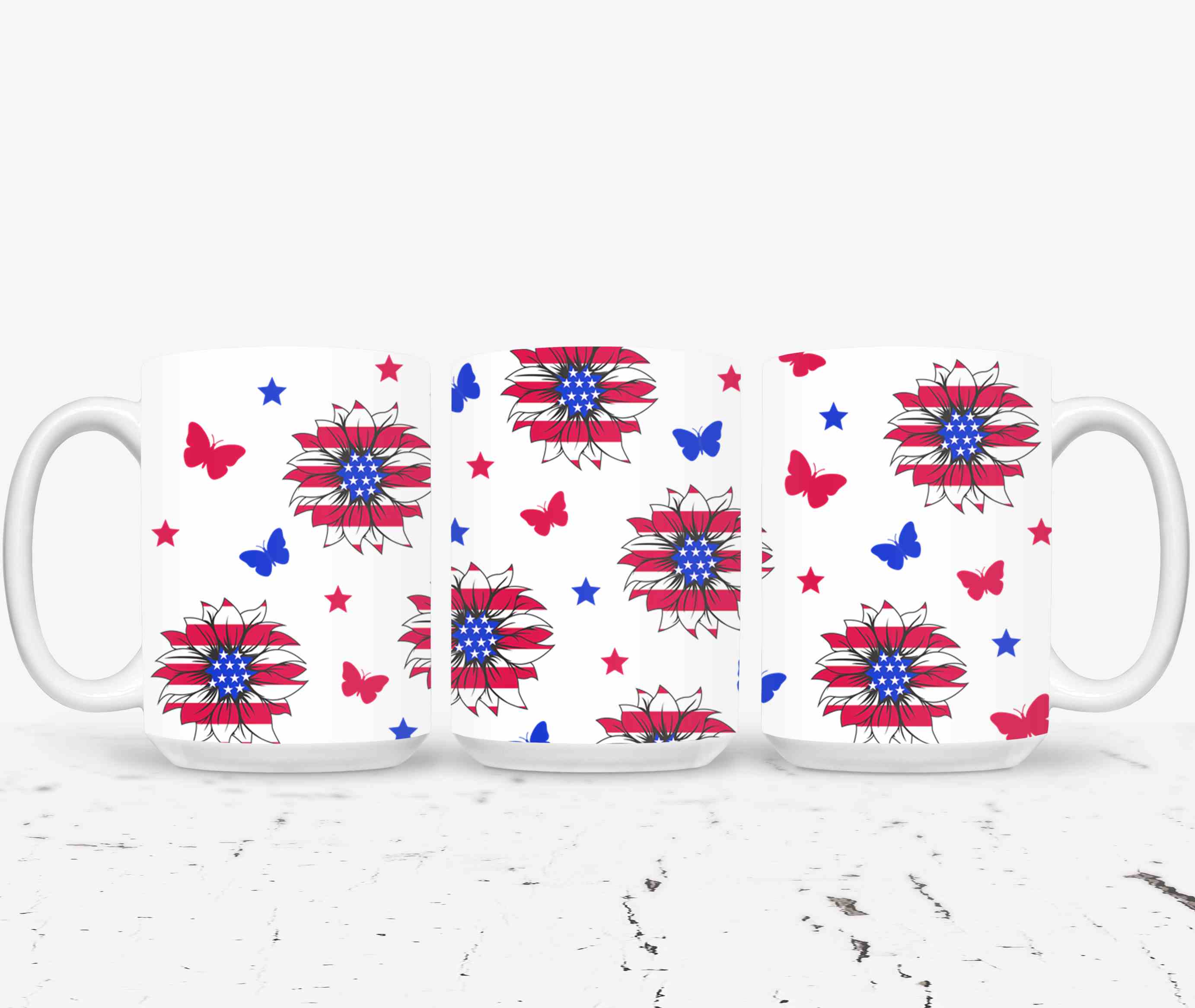 Sunflower USA Flag-9920